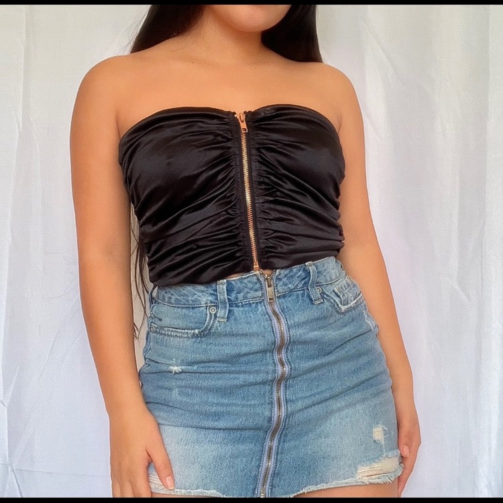 FASHION NOVA SATIN TOP